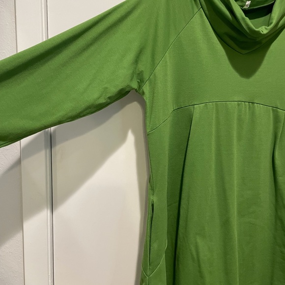 Lime Green Fall Tunic - Picture 3 of 5